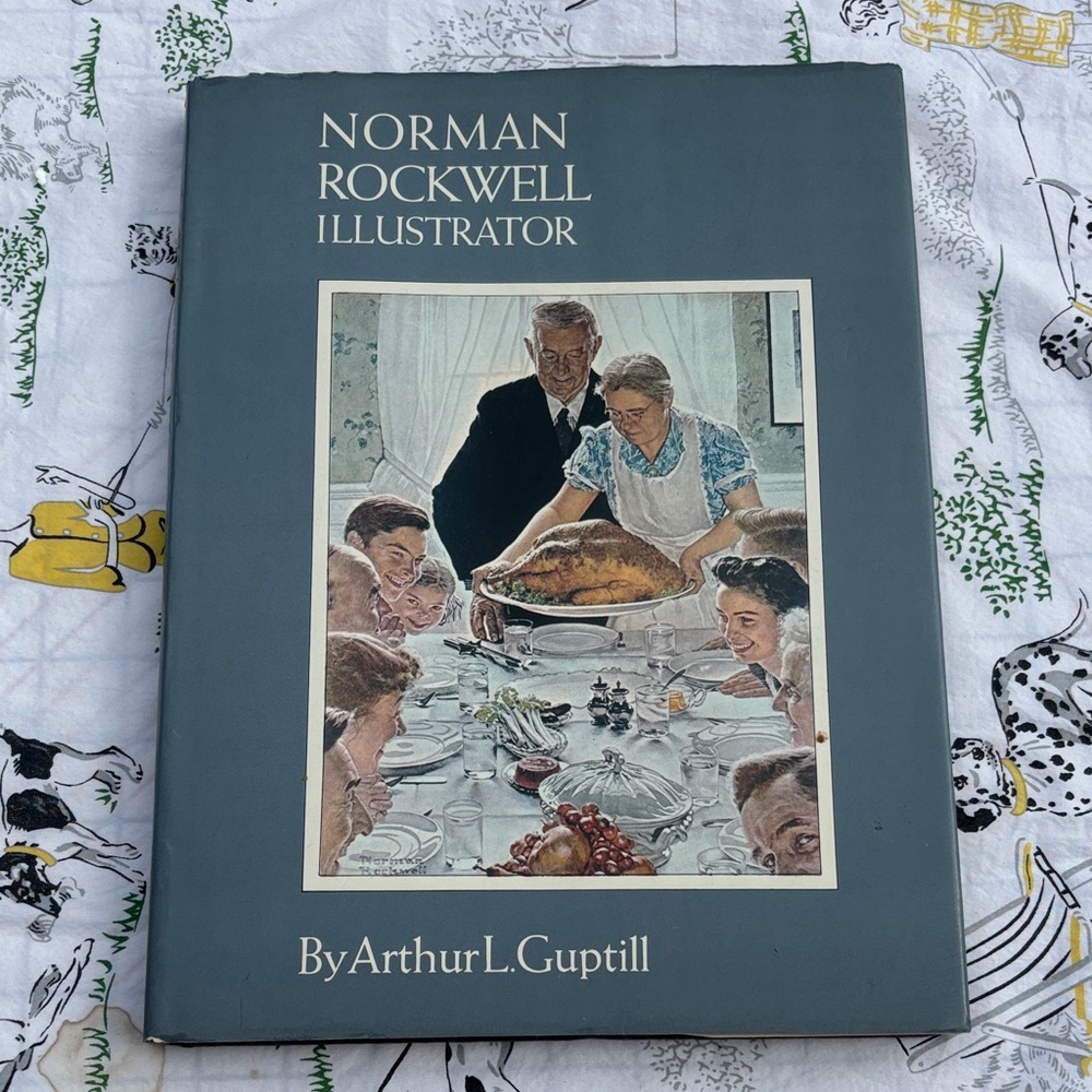 Norman Rockwell Illustrator Book - Gray Cover